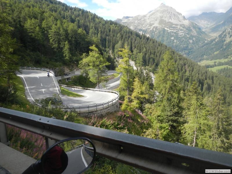 Am Maloja-Pass steht es dann 2:1 für die Sonne