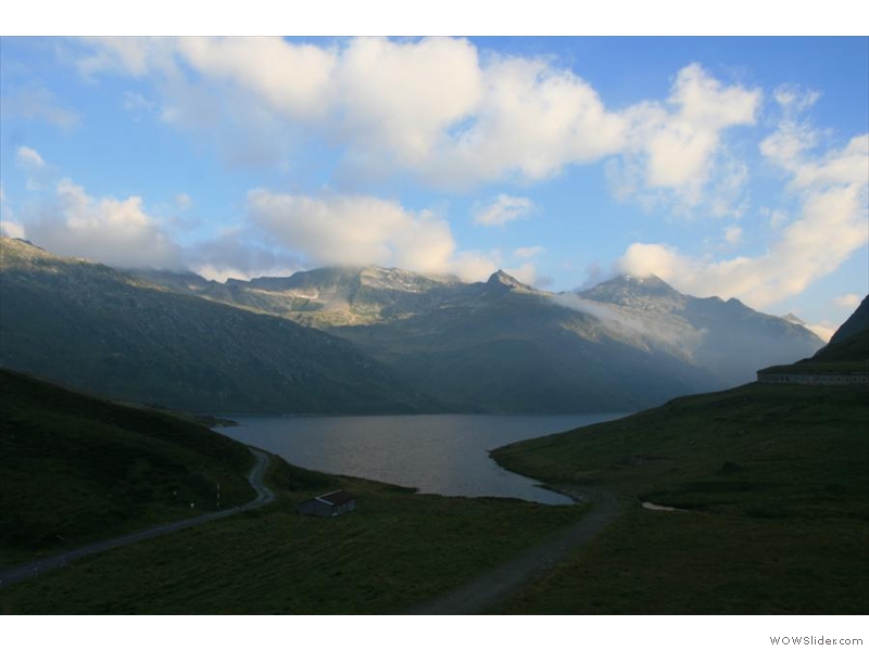 Auf dem Lukmanier-Pass am Abend...