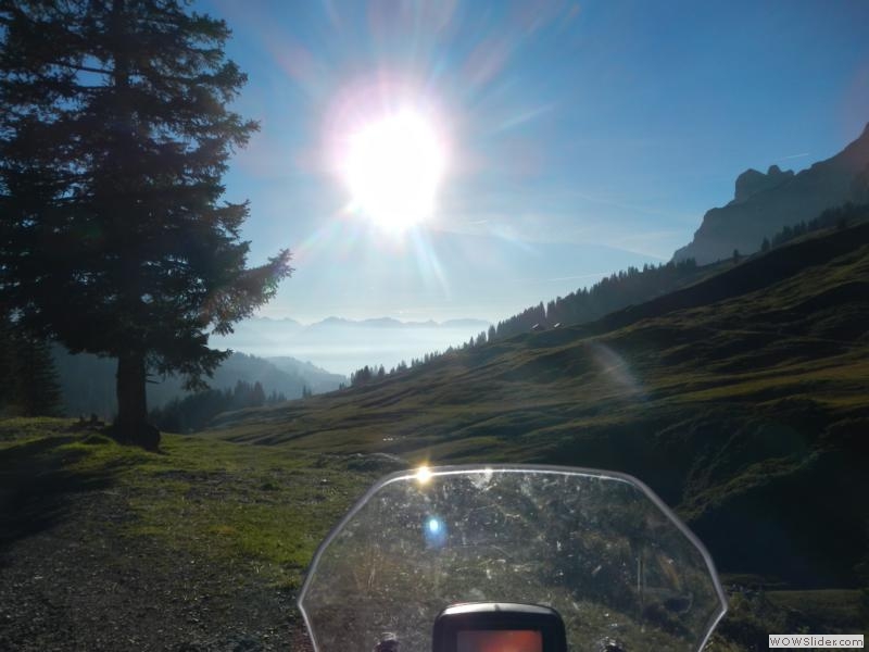 Am Pragel-Pass steht es dann 9:2 für die Sonne